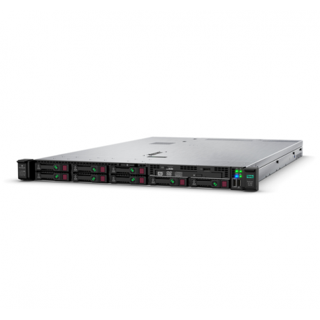 HPE ProLiant DL360 Gen10 - Server - rack-mountable - 1U - 2-way - 1 x Xeon Silver 4214R  /  2.4 GHz - RAM 32 GB - SATA / SAS - hot-swap 2.5" bay(s) - no HDD - GigE - monitor: none - 1