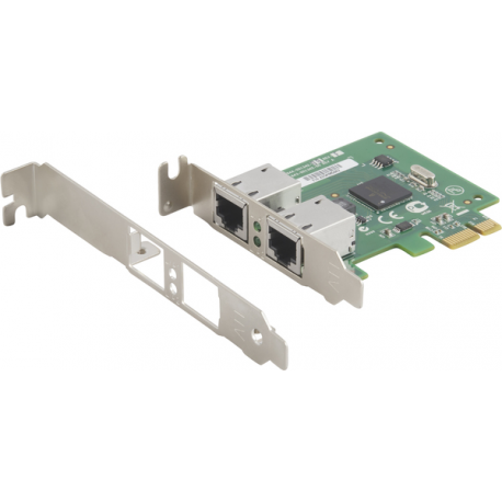 Allied Telesis AT-2911T/2-901 - Network adapter - PCIe - Gigabit Ethernet x 2 - 0