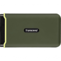 Transcend ESD380C - SSD - 4 TB - external (portable) - USB 3.2 Gen 2x2 - military green