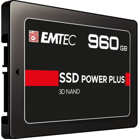 EMTEC X150 Power Plus 3D NAND - SSD - 960 GB - internal - 2.5" - SATA 6Gb / s - 1