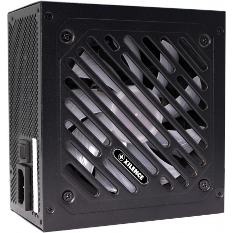 Xilence Performance X Series XP750R12.ARGB - Power supply (internal) - ATX12V 2.52 - 80 PLUS Gold - AC 200-240 V - 750 Watt - active PFC - black - 6