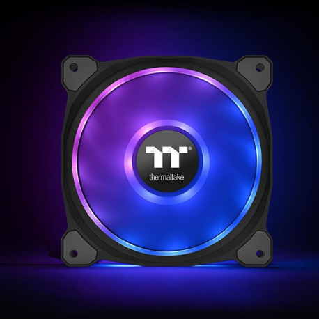 Thermaltake Riing Duo 14 RGB Radiator Fan TT - Premium Edition - case fan - 140 mm (pack of 3) - 5