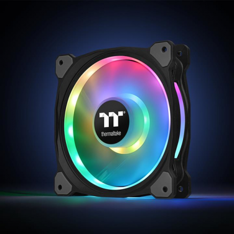 Thermaltake Riing Duo 14 RGB Radiator Fan TT - Premium Edition - case fan - 140 mm (pack of 3) - 13