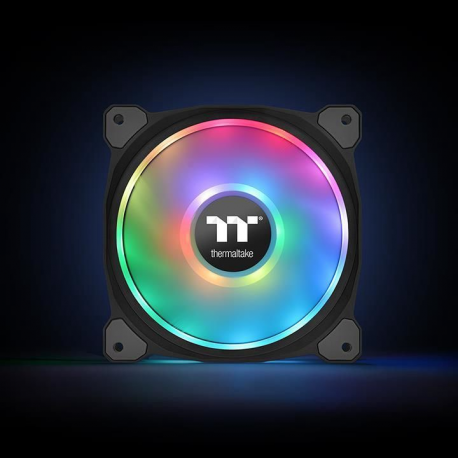 Thermaltake Riing Duo 14 RGB Radiator Fan TT - Premium Edition - case fan - 140 mm (pack of 3) - 21