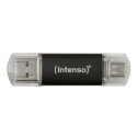 Intenso Twist Line - USB flash drive - 128 GB - USB 3.2 Gen 1 / USB-C - anthracite