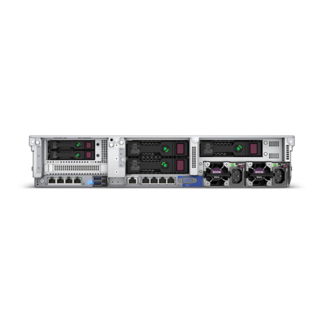 HPE ProLiant DL380 Gen10 Network Choice - Server - rack-mountable - 2U - 2-way - 1 x Xeon Gold 5218  /  2.3 GHz - RAM 32 GB - SATA / SAS / NVMe - hot-swap 2.5" bay(s) - no HDD - 10 GigE - monitor: none - BTO - 4