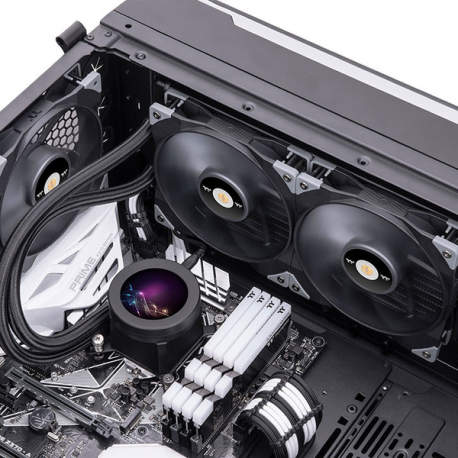 Thermaltake TOUGHLIQUID Ultra 280 - Processor liquid cooling system - (for: LGA1156, AM2, AM2+, AM3, LGA1155, AM3+, LGA2011, FM1, FM2, LGA1150, LGA2011-3, LGA1151, AM4, LGA2066, LGA1200, LGA1700, AM5) - 140 mm - 2