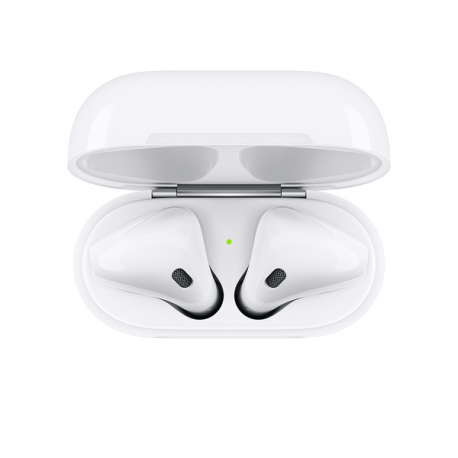 Apple AirPods with Charging Case - 2nd generation - true wireless earphones with mic - ear-bud - Bluetooth - 5