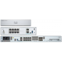 Cisco FirePOWER 1150 Next-Generation Firewall - Firewall - front to back airflow - 1U - rack-mountable