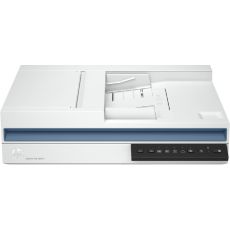 HP Scanjet Pro 2600 f1 - Document scanner - CMOS  /  CIS - Duplex - A4 / Legal - 1200 dpi x 1200 dpi - up to 25 ppm (mono)  /  up to 25 ppm (colour) - ADF (60 sheets) - up to 1500 scans per day - USB 2.0 - 0