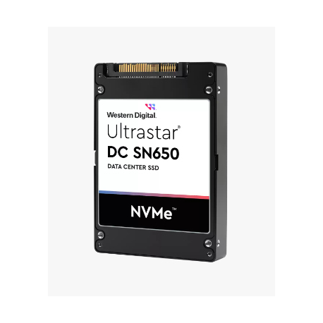WD Ultrastar DC SN650 WUS5EA1A1ESP5E3 - SSD - 15.36 TB - internal - 2.5" - U.3 PCIe 4.0 (NVMe) - 0