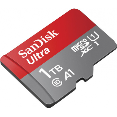 SanDisk Ultra - Flash memory card (microSDXC to SD adapter included) - 1.5 TB - A1  /  UHS Class 1  /  Class10 - microSDXC UHS-I - 1