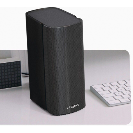 Creative T100 - Speakers - for PC - wireless - Bluetooth - 40 Watt (Total) - black - 6