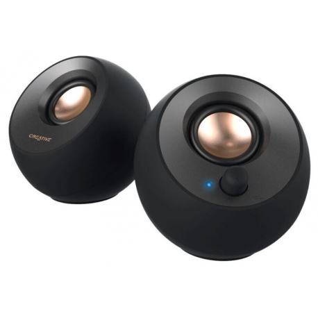 Creative Pebble V2 - Speakers - for PC - 8 Watt (Total) - black - 6