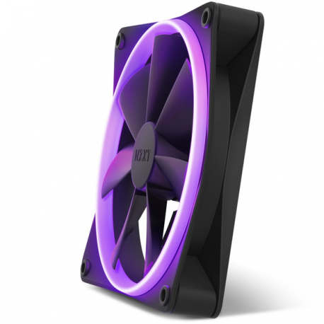 NZXT F Series F140 RGB - Case fan - 140 mm - matte black - 2