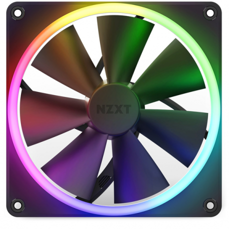 NZXT F Series F140 RGB - Case fan - 140 mm - matte black - 3