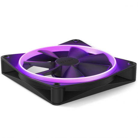 NZXT F Series F140 RGB - Case fan - 140 mm - matte black - 4