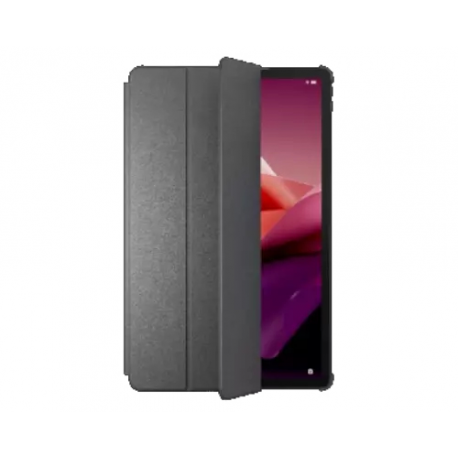 Lenovo - Flip cover for tablet - polyurethane - storm grey - for Tab P12 ZACH, ZACL, ZG38 - 0