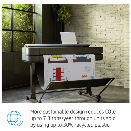 Designjet T650 24-In Printer - 7