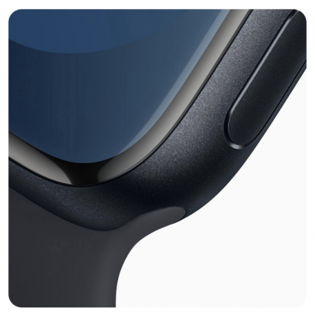 Apple Watch Series 9 GPS + Cellular 45mm Midnight Aluminium Case with Midnight Sport Band - M/L Apple