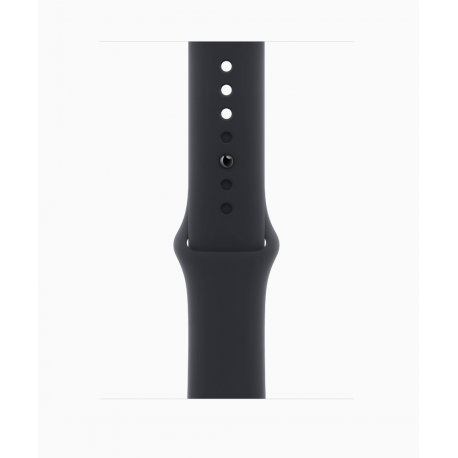 Apple Watch Series 9 GPS + Cellular 45mm Midnight Aluminium Case with Midnight Sport Band - M/L Apple