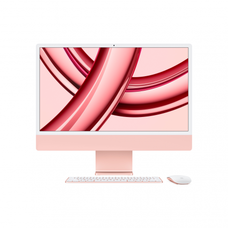 Apple iMac 24” 4.5K Retina, Apple M3 8C CPU, 10C GPU/8GB/512GB SSD/Pink/INT Apple