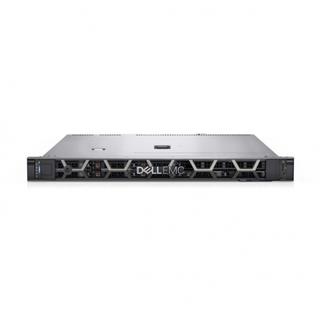Dell PowerEdge R350 - Server - rack-mountable - 1U - 1-way - 1 x Xeon E-2314  /  2.8 GHz - RAM 16 GB - SAS - hot-swap 2.5" bay(s) - SSD 480 GB - Matrox G200 - GigE - no OS - monitor: none - black - BTP - Dell Smart Selection, Dell Smart Value - with 3 Years Basic Support with Next Business Day Onsite Service - 2