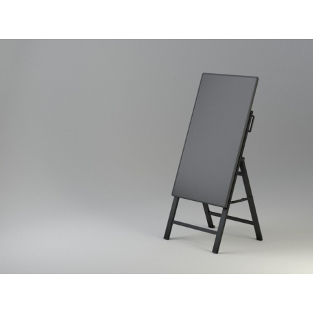 Multibrackets M Easel - Stand - for LCD display - plastic, steel - black - screen size: 32"-55" - mounting interface: 400 x 600 mm - 13