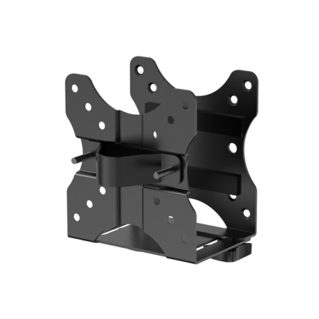 Multibrackets M Thin Client Holder - Mounting kit (holder, thin client mount / CPU holder) - for personal computer - plastic, steel - black - 1