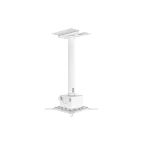 Multibrackets M Pro HD Series - Mounting kit (adjustable mounting arm, projector mount) - for projector - white - ceiling mountable - 2