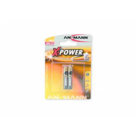 ANSMANN X-POWER Mini AAAA - Battery 2 x AAAA - Alkaline - 0