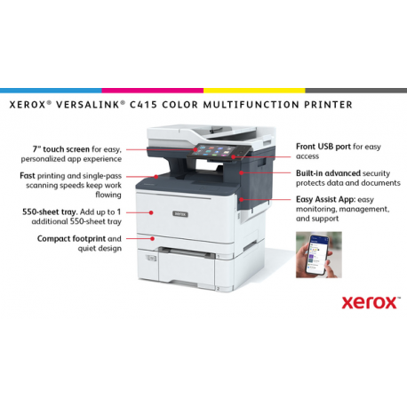 VersaLink C415 A4 Colour MFP 40ppm print / copy / scan / fax / ConnectKey