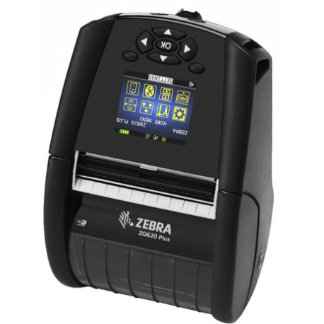 Zebra ZQ600 Series ZQ610 Plus - Label printer - direct thermal - Roll (5.54 cm) - 203 dpi - up to 115 mm / sec - Bluetooth 4.2, Wi-Fi(ac), USB, RS232C, NFC - 0