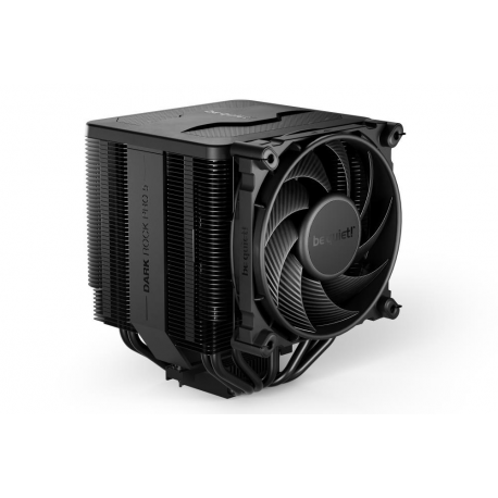 be quiet! Dark Rock PRO 5 - Processor cooler - (for: LGA1155, LGA1150, LGA1151, AM4, LGA1200, LGA1700, AM5) - aluminium and copper - 135 mm - black - 0
