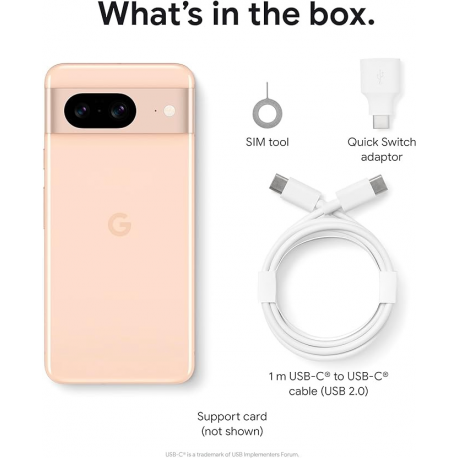 MOBILE PHONE PIXEL 8 128GB/ROSE GA04856-GB GOOGLE