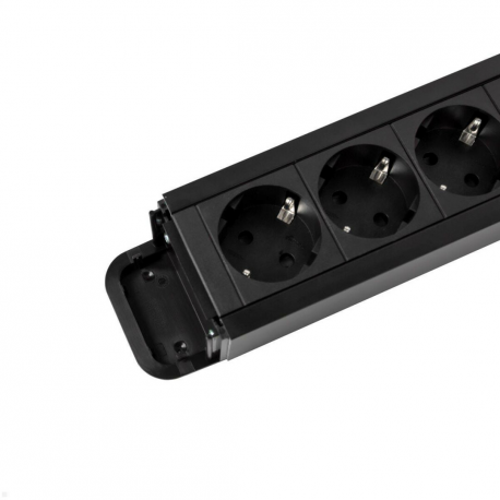 Bachmann PRIMO 2 - Power strip - output connectors: 6 (6 x power) - 2 m cord - black - 5