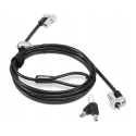 4XE1B81916 cable lock Black