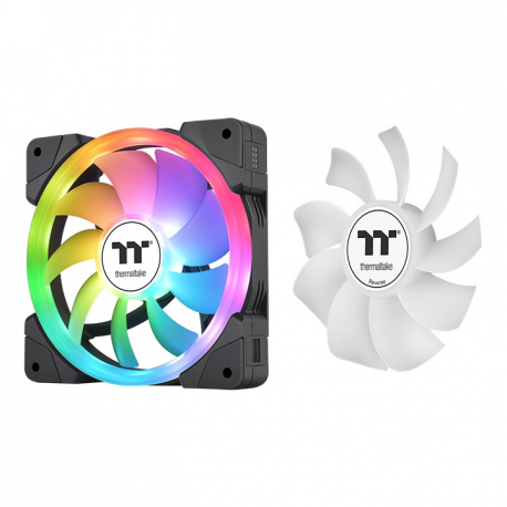 Thermaltake SWAFAN EX12 ARGB - Premium Edition - case fan - 120 mm - black (pack of 3) - 2