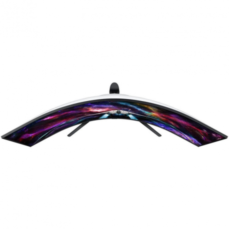 Samsung Odyssey Neo G9 S57CG952NU - G95NC Series - QLED monitor - gaming - curved - 57" - 7680 x 2160 Dual UHD @ 240 Hz - VA - 1000 cd / m² - 1000000:1 - DisplayHDR 1000 - 1 ms - 3xHDMI, DisplayPort - black, white - 4