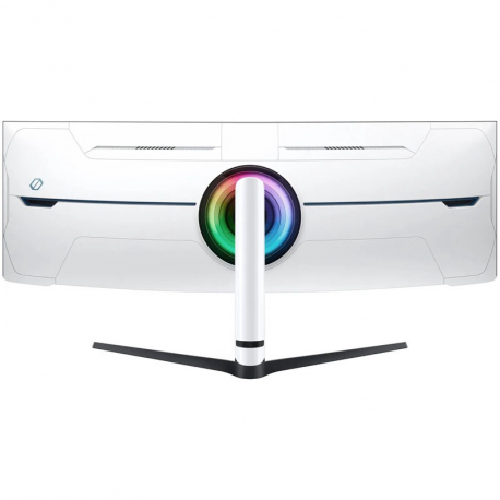 Samsung Odyssey Neo G9 S57CG952NU - G95NC Series - QLED monitor - gaming - curved - 57" - 7680 x 2160 Dual UHD @ 240 Hz - VA - 1000 cd / m² - 1000000:1 - DisplayHDR 1000 - 1 ms - 3xHDMI, DisplayPort - black, white - 8