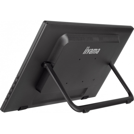 iiyama ProLite T2455MSC-B1 - LED monitor - 24" (23.8" viewable) - touchscreen - 1920 x 1080 Full HD (1080p) - IPS - 400 cd / m² - 1000:1 - 5 ms - HDMI, DisplayPort, USB - speakers - matte black - 4