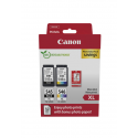 Canon PG-545XL / CL-546XL Photo Paper Value Pack - 2-pack - High Yield - black, colour (cyan, magenta, yellow) - original - hanging box - ink cartridge  /  paper kit - for PIXMA TR4551, TR4650, TR4651, TS3350, TS3351, TS3352, TS3355, TS3450, TS3451, TS3452