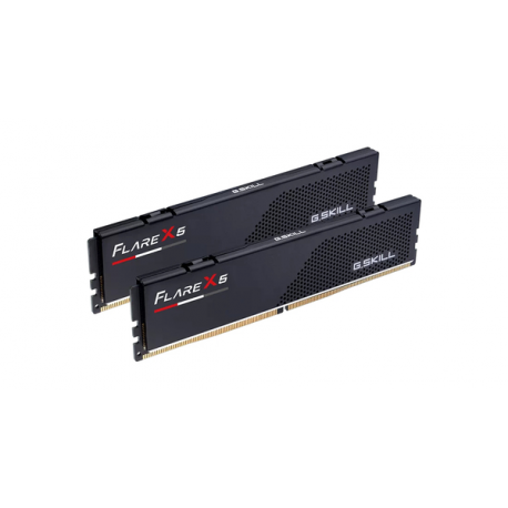 G.Skill Flare X5 - DDR5 - kit - 32 GB: 2 x 16 GB - DIMM 288-pin low profile - 6000 MHz  /  PC5-48000 - CL30 - 1.35 V - unbuffered - non-ECC - matte black - 1