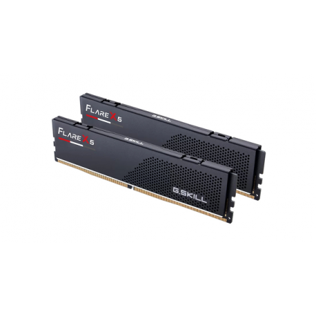 G.Skill Flare X5 - DDR5 - kit - 32 GB: 2 x 16 GB - DIMM 288-pin low profile - 6000 MHz  /  PC5-48000 - CL30 - 1.35 V - unbuffered - non-ECC - matte black - 2