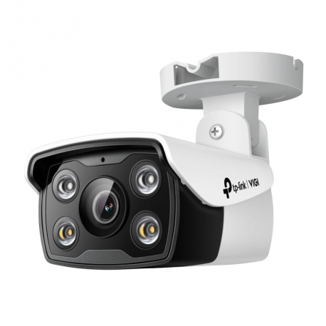 TP-Link VIGI C340 V1 - Network surveillance camera - bullet - outdoor - weatherproof - colour (Day&Night) - 2560 x 1440 - M12 mount - fixed focal - audio - LAN 10 / 100 - H.264, H.265, H.265+, H.264+ - DC 12 V - 1