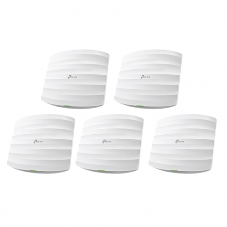 TP-Link Omada EAP245 V3 - Radio access point - 2 ports - Wi-Fi 5 - 2.4 GHz, 5 GHz - cloud-managed - wall  /  ceiling mountable (pack of 5) - 0