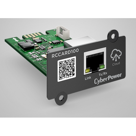 CyberPower RCCARD100 - Remote management adapter - 10 / 100 Ethernet - green - 1