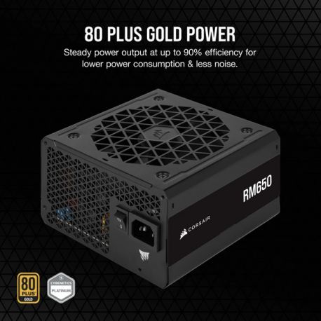 CORSAIR RM Series RM650 PSU 650 Watt 80 PLUS GOLD Certified Fully Modular