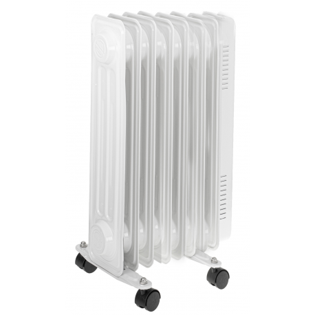 Adler Oil-Filled Radiator AD 7815 1500 W, Number of power levels 3, White