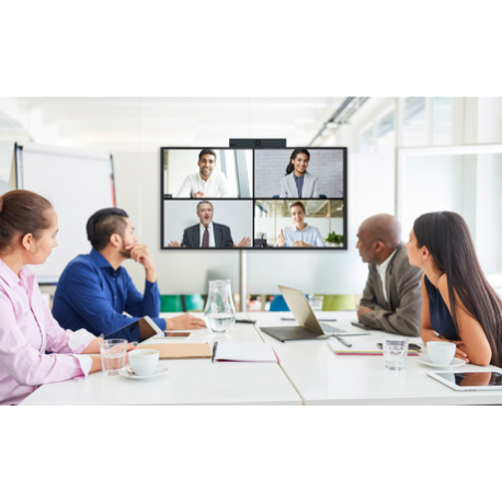 Yealink UVC34 - Conference camera - colour - 8 MP - 3840 x 2160 - 4K - audio - Bluetooth 4.2, Wi-Fi - USB 2.0 - 3